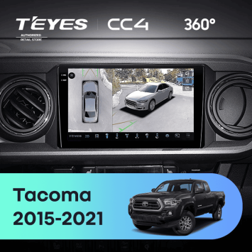 Штатная магнитола Teyes CC4 360 8/128 Toyota Tacoma N300 (2015-2021) F1