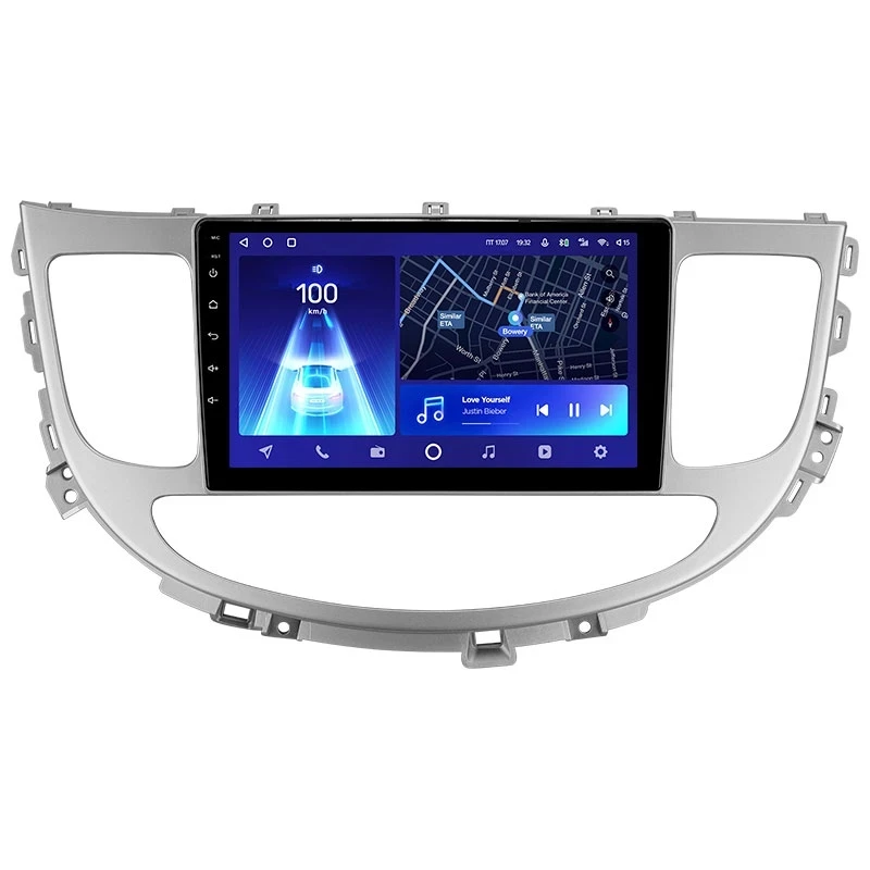 Переходная рамка Hyundai Rohens Genesis (2008-2013) F1 (9")
