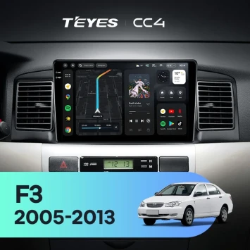 Штатная магнитола Teyes CC4 6/64 BYD F3 (2005-2013)