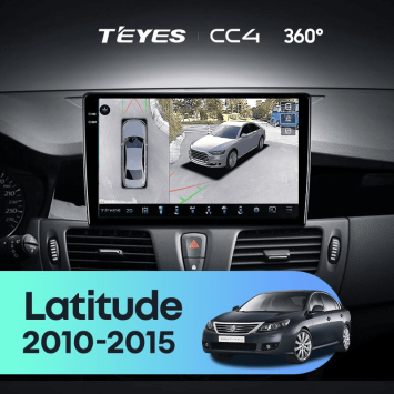 Штатная магнитола Teyes CC4 360 6/64 Renault Latitude 1 (2010-2015)