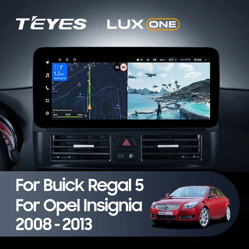 Штатная магнитола Teyes LUX ONE 360 6/128 Opel Insignia G09 ZG09 (2008-2013)
