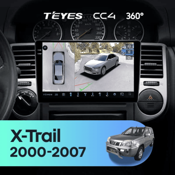 Штатная магнитола Teyes CC4 360 6/64 Nissan X-Trail 1 T30 (2000-2007) F2