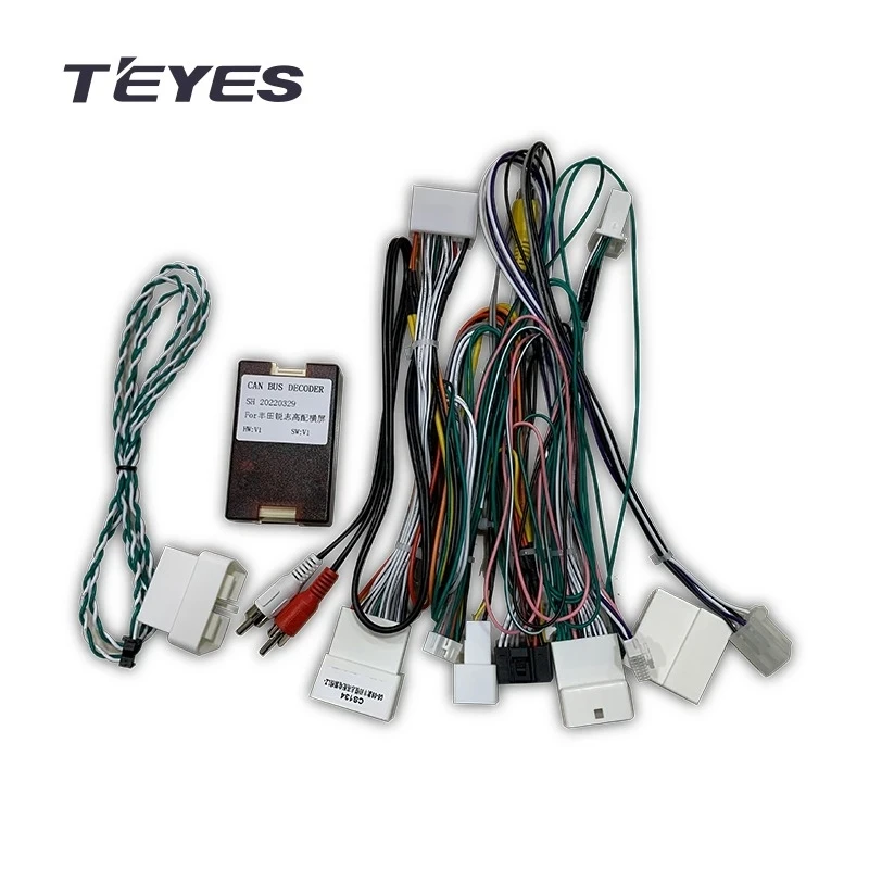 Проводка питания TEYES для Toyota Mark X X120 1 (2004-2009) + Canbus для подключения Android ГУ