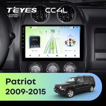 Штатная магнитола Teyes CC4L 6/64 с DTS Jeep Patriot (2009-2015)