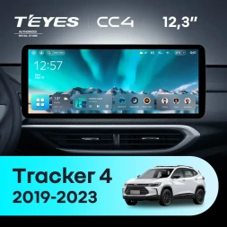 Штатная магнитола Teyes CC4 12.3" 6/64 Chevrolet Tracker 4 (2019-2023) Тип-A
