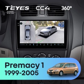 Штатная магнитола Teyes CC4 360 6/64 Mazda Premacy 1 (1999-2005)