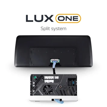 Магнитола 12,3" Teyes FTJ LUX ONE Universal 4\32 (Split System)