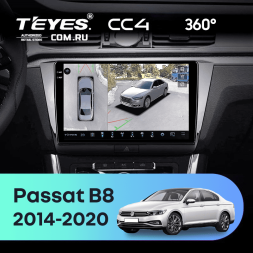 Штатная магнитола Teyes CC4 360 8/128 Volkswagen Passat B8 (2014-2020)