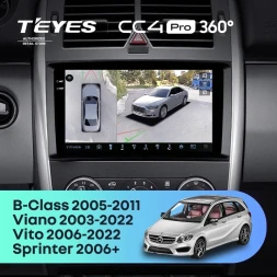 Штатная магнитола Teyes CC4 Pro 360 8/128 Volkswagen Crafter W906 (2006-2018)