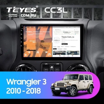 Штатная магнитола Teyes CC3L 4/32 Jeep Wrangler 3 JK (2010-2017) L15