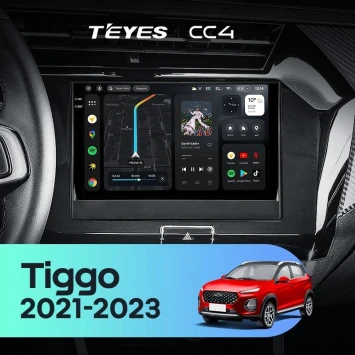 Штатная магнитола Teyes CC4 8/128 Chery Tiggo 3x 1 (2021-2023)