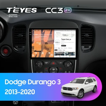 Штатная магнитола Teyes CC3 2K 4/32 Dodge Durango 3 (2013-2020)