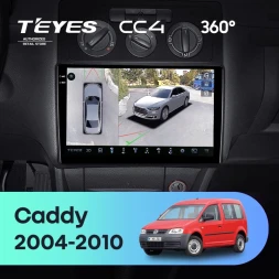 Штатная магнитола Teyes CC4 360 8/128 Volkswagen Caddy 2K (2004-2010)