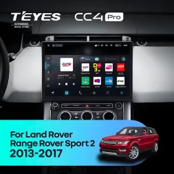 Штатная магнитола Teyes CC4 Pro 8/128 Land Rover Range Rover Sport 2 (Bosch) (2013-2017) Complete Disassembly System (FTJ) Тип-A (0din) (13")