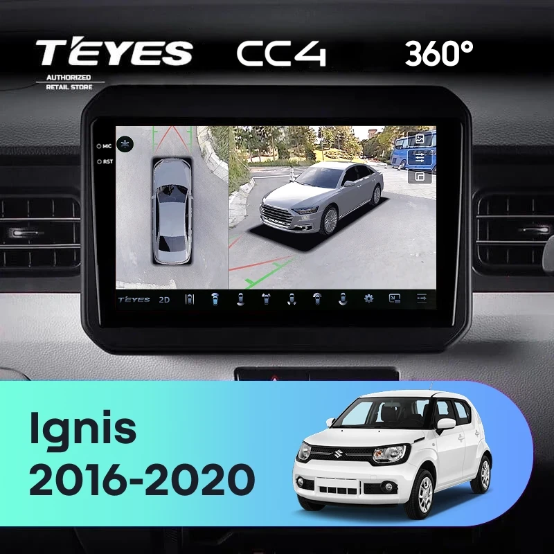 Штатная магнитола Teyes CC4 360 8/128 Suzuki Ignis (2016-2020)