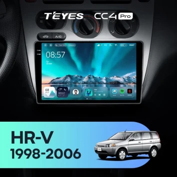 Штатная магнитола Teyes CC4 Pro 12/256 Honda HR-V 1 (1998-2006)