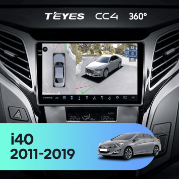 Штатная магнитола Teyes CC4 360 6/64 Hyundai i40 (2011-2019)