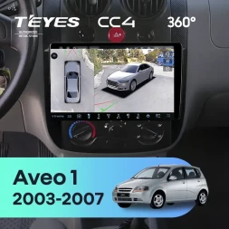 Штатная магнитола Teyes CC4 360 6/64 Chevrolet Aveo 1 T200 (2003-2007)