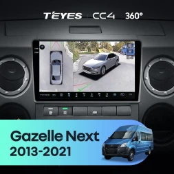 Штатная магнитола Teyes CC4 360 8/128 для GAZ Gazelle Next (2013-2021) F1
