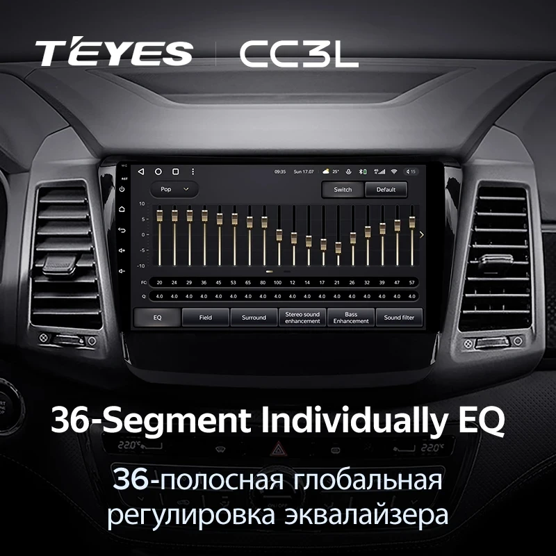 Штатная магнитола Teyes CC3L 4/32 SsangYong Rexton Y450 Y400 (2018-2021)