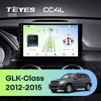 Штатная магнитола Teyes CC4L 4/64 Mercedes-Benz GLK-Class X204 (2012-2015)