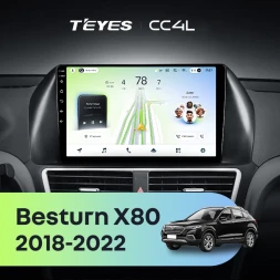 Штатная магнитола Teyes CC4L 6/64 с DTS FAW Besturn X80 (2018-2022) F2