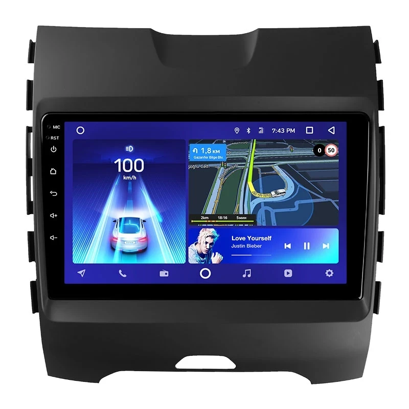Переходная рамка Ford Edge 2 (2015-2018) F1 (9")