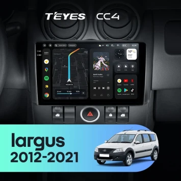 Штатная магнитола Teyes CC4 6/64 LADA largus (2012-2021)
