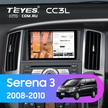 Штатная магнитола Teyes CC3L 4/64 Nissan Serena 3 C25 (2008-2010)
