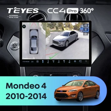 Штатная магнитола Teyes CC4 Pro 360 12/256 Ford Mondeo 4 (2011-2014) (13")