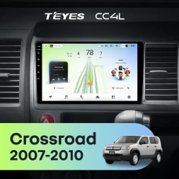 Штатная магнитола Teyes CC4L 6/64 с DTS Honda Crossroad (2007-2010) Правый руль